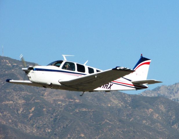 Beechcraft Bonanza (36) (N861RX) - Takiing off RWY 26L