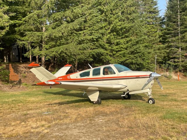 Beechcraft 35 Bonanza (N6198U) - Cavanaugh Bay, Idaho