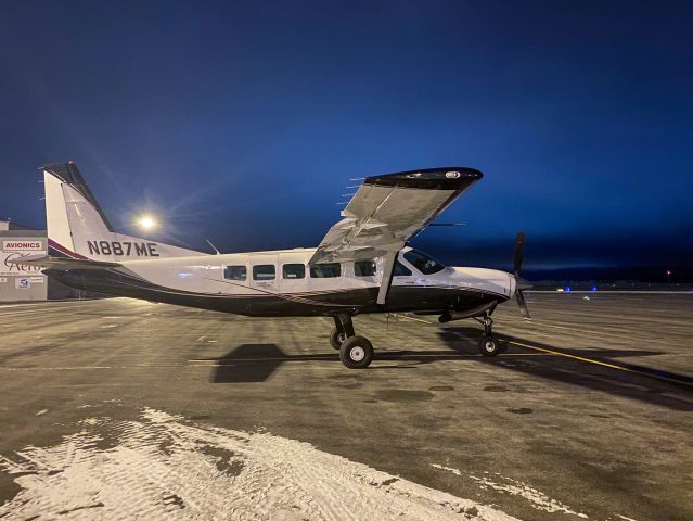 Cessna Caravan (N887ME) - Ferry flight to Europe. 19 DEC 2020.