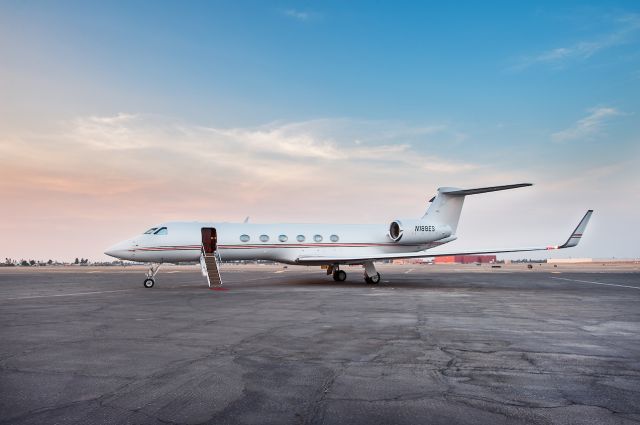 Gulfstream Aerospace Gulfstream V (N188ES) - Ramp side 