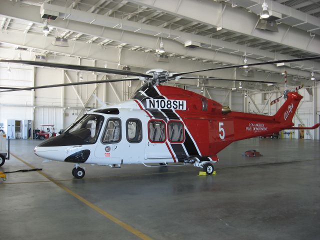 N108SH — - New Los Angeles Fire Department AW 139 1st delivery