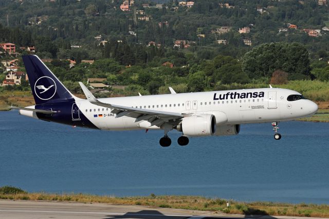 Airbus A320neo (D-AINZ) - Photo taken on July 16, 2021