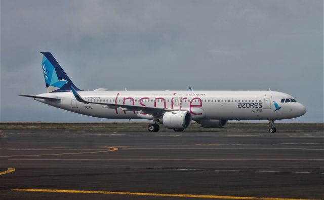 Airbus A321neo (CS-TSI) - Santa Maria Island International Airport - LPAZ - Azores. March 10, 2021