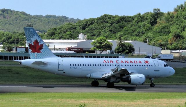 Airbus A319 (C-FYJI)