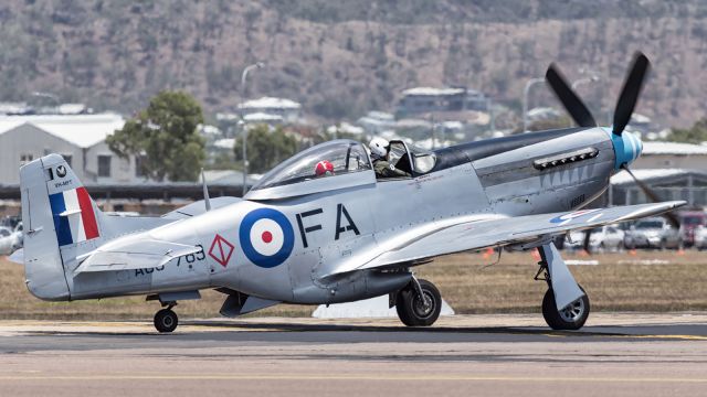 North American P-51 Mustang (VH-MFT) - P51, Mustang at RAAF open day.