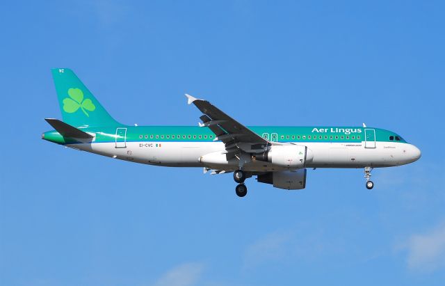 Airbus A320 (EI-CVC) - Taken from the threshold of 29L