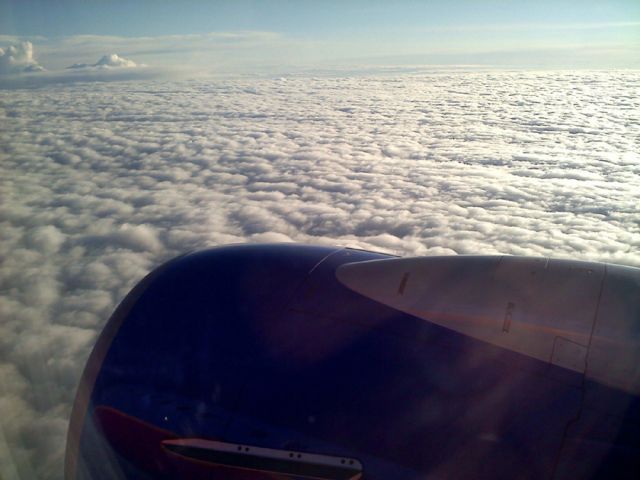 Boeing 737-700 (N491WN) - Inflight between KBOI - KSEA, Operating as Southwest # 285, 08/05/2011