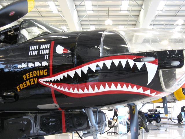 Cessna Skylane (N34538) - Douglas A-26 Feeding Frenzy at new Lyon Air Museum