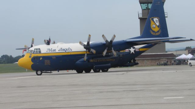 Lockheed C-130 Hercules — - "Fat Albert". Westmoreland County Airshow, Saturday June 20th, 2015.