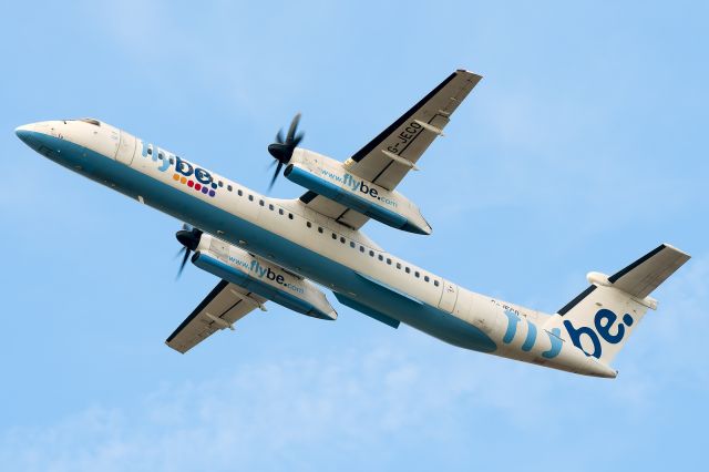 G-JECO — - London - Heathrow (LHR / EGLL) - England, United Kingdombr /br /Photo taken: July 18, 2019br /br /Operator: Flybebr /Type: Bombardier DHC-8-402Qbr /Registration: G-JECObr /Serial: 4126