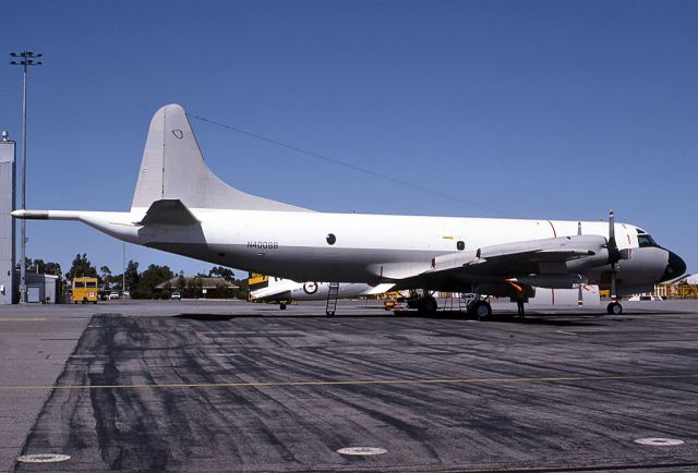 N4008B — - AUSTRALIA - AIR FORCE - LOCKHEED P-3B ORION - REG N4008B (CN 185B-5403) - EDINBURGH RAAF BASE ADELIADE SA. AUSTRALIA - YPED (11/11/1985)Photographed at Edinburgh prior to its delivery to the Portuguese Air Force under Registration N4008B Ex A9-293