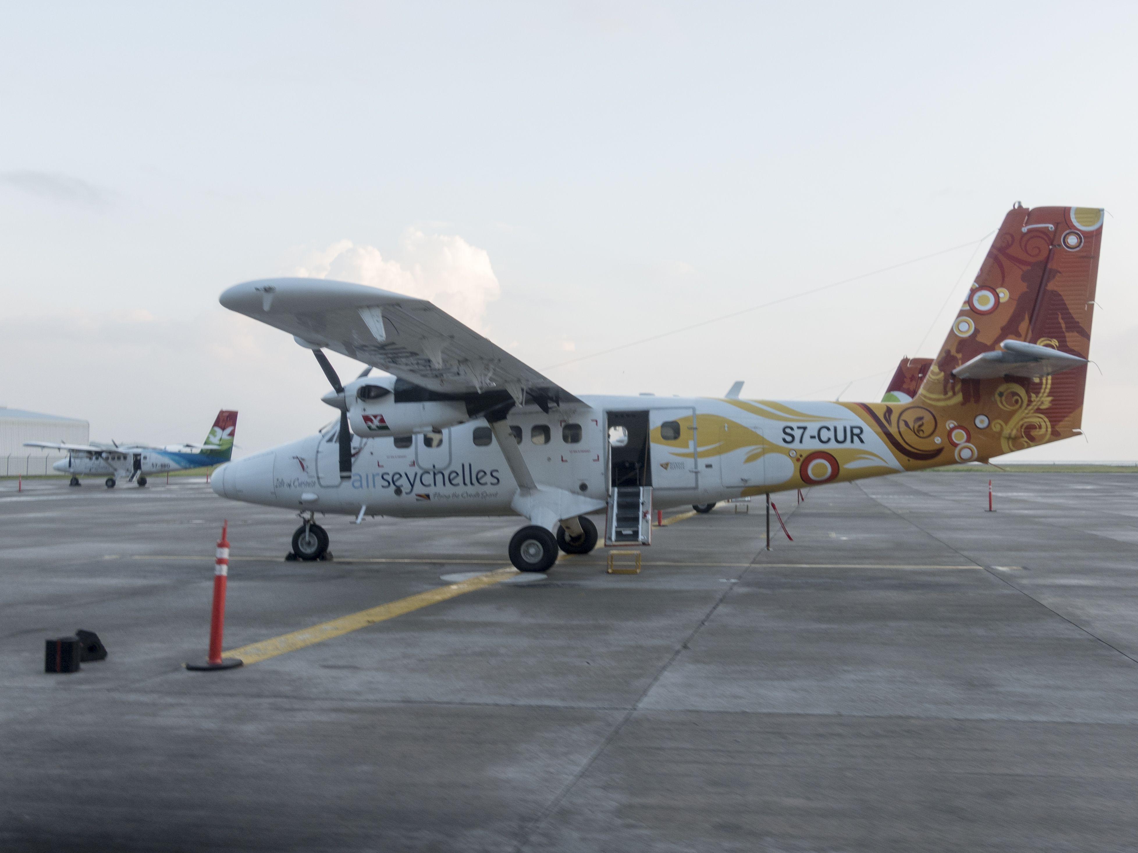 De Havilland Canada Twin Otter (S7-CUR) - At the Seychelles, 20 JAN 2018