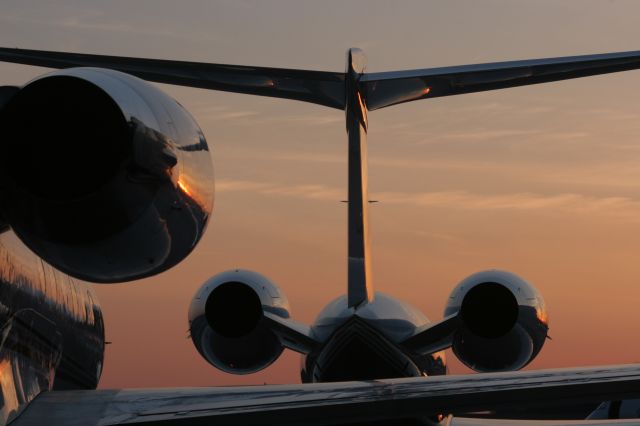 — — - Gulfstream Facility at Appleton international Airport.