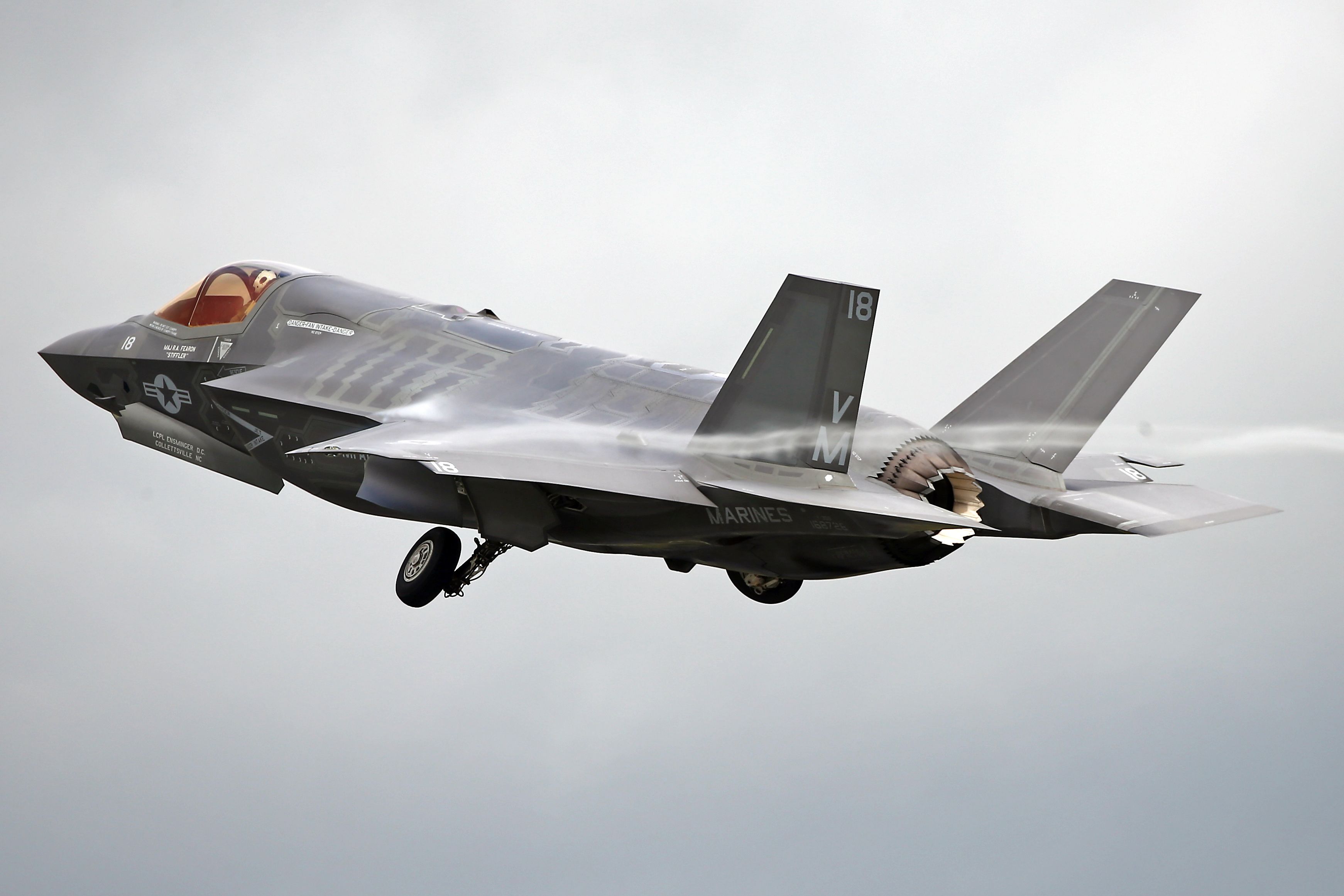 — — - At the start of its display at RAF Fairford during RIAT