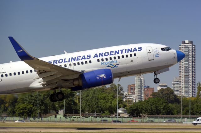 Boeing 737-700 (LV-BZO) - 14 Diciembre 2017 - Aeroparque, Buenos Aires. Argentina