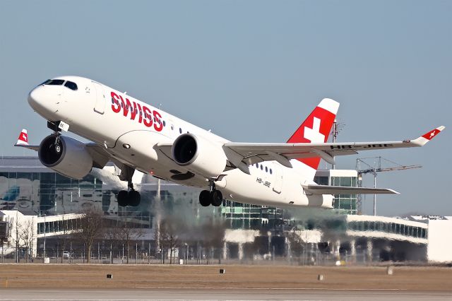 Airbus A220-100 (HB-JBE)