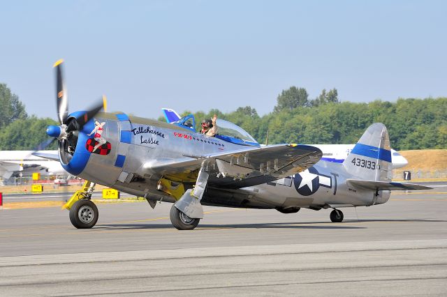 N7159Z — - 1945 Republic P-47D C/N 45-49406 N7159Z @ Flying Heritage Collection Free-Fly Day on September 25, 2012