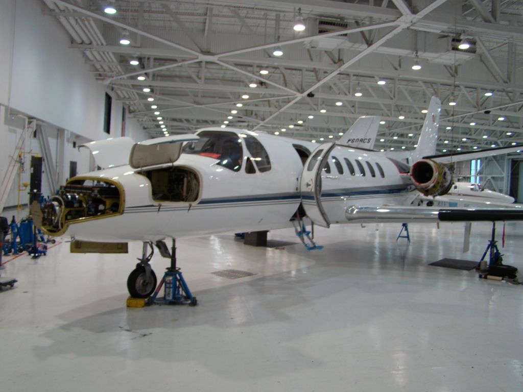 Cessna Citation V (N49LD) - McKee in for maint.