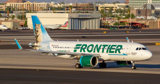 Airbus A320neo (N337FR) - Spotted at KPHX on 10-16-20