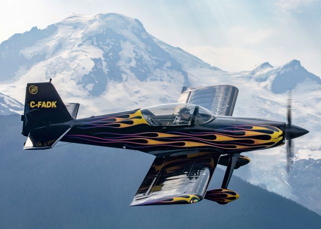 TEAM ROCKET F-1 (C-FADK) - Mt Baker, WA