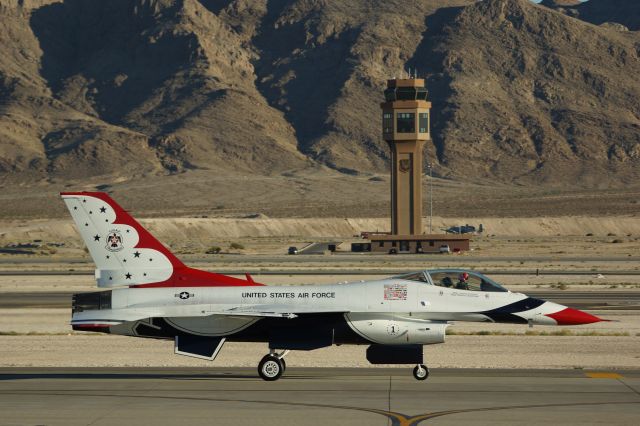 Lockheed F-16 Fighting Falcon — - Nellis AFB 2014 Thunderbirds