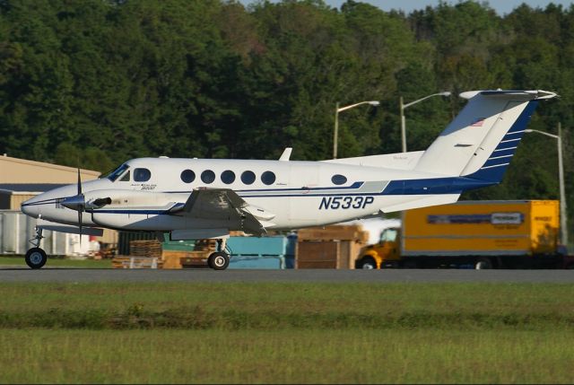 Beechcraft Super King Air 200 (N533P) - Here for the Nascar race