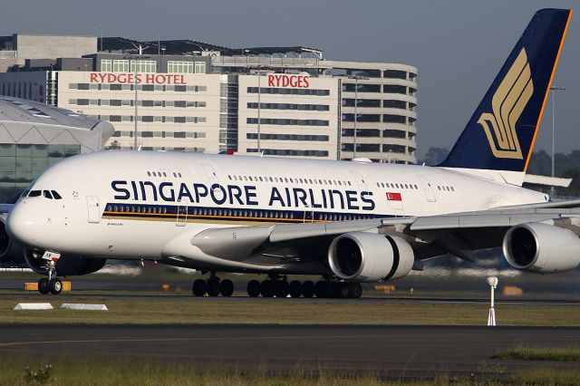 Airbus A380-800 (9V-SKW) - on 31 October 2018