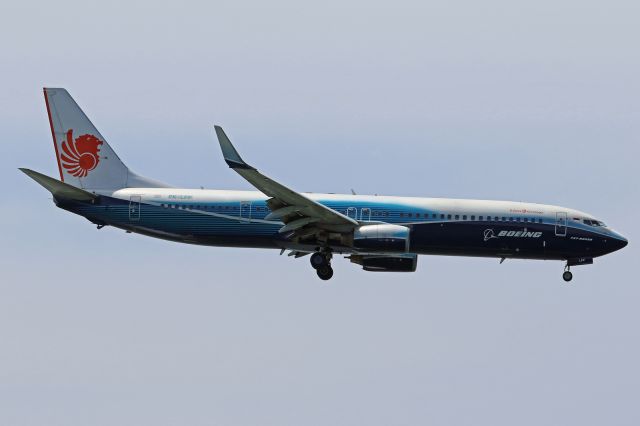 Boeing 737-900 (PK-LFF) - "Boeing Dreamliner" livery