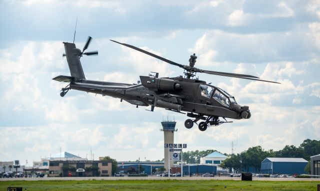 Boeing Longbow Apache — - AH-64E departing KCAE