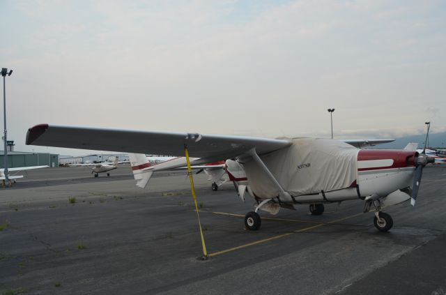 Cessna Super Skymaster (N337SD) - Long term parking at Merrill Field