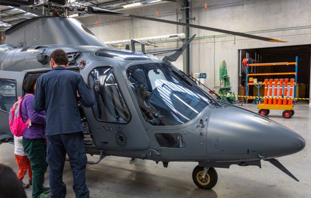 SABCA A-109 (ANZ3401) - "MAKO01" on public display at Wigram (old NZWG)