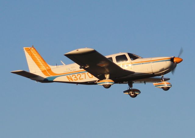 Piper Saratoga (N32706) - A Piper PA-32-300 Cherokee Six airborne after departing Runway 18, Pryor Field Regional Airport, Decatur, AL - July 10, 2017.