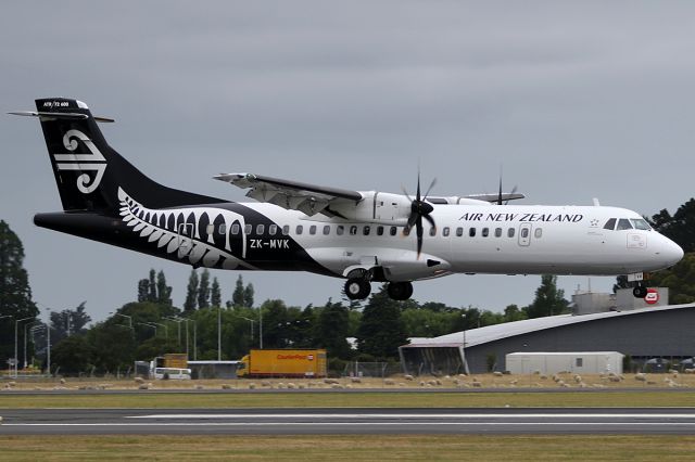 ATR ATR-72 (ZK-MVK) - on 25 December 2016