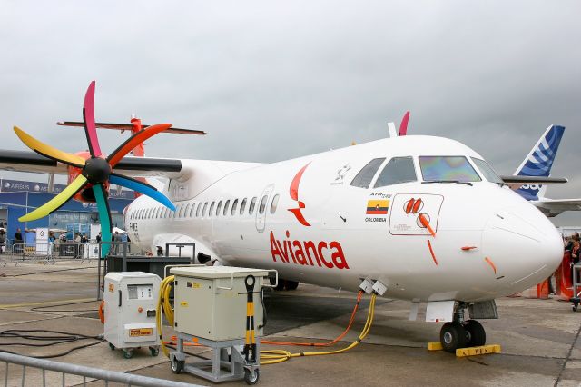 ATR ATR-72 (F-WWEE) - ATR 72-600, Static display, Paris-Le Bourget (LFPB-LBG) Air Show 2013