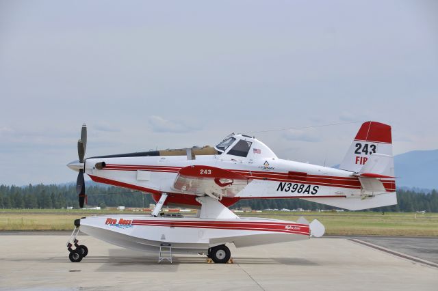 Air Tractor AT-802 (N398AS) - A nice side view of Fire Boss 243