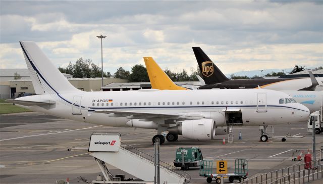 Airbus A319 (D-APGS) - k5 aviation a319-115cj d-apgs at shannon 11/6/19.