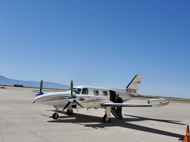 Piper Cheyenne (N301TA) - Ready to head to Sante Fe.