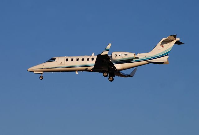 Learjet 45 (G-OLDK)