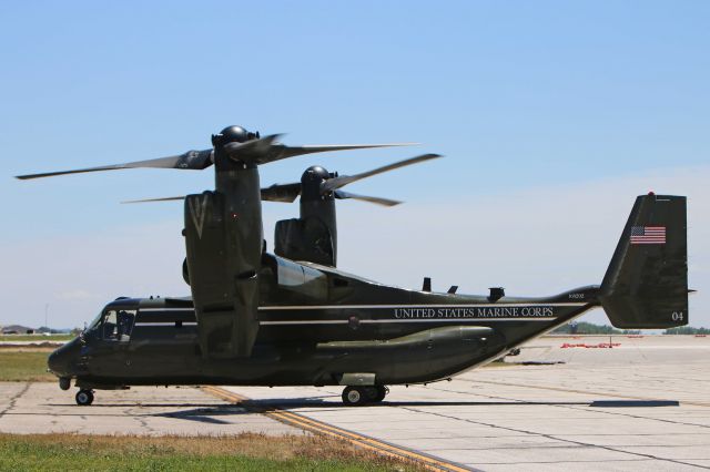 Bell V-22 Osprey (16-8292) - A USMC MV-22B, from HMX-1, Marine Helicopter Squadron One, Quantico, VA, ready for departure on 14 Jul 2019.