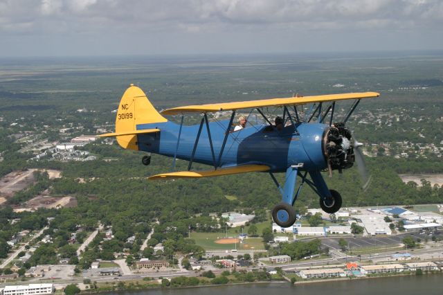 WACO O (N30199) - One of the few times the WACO was upright