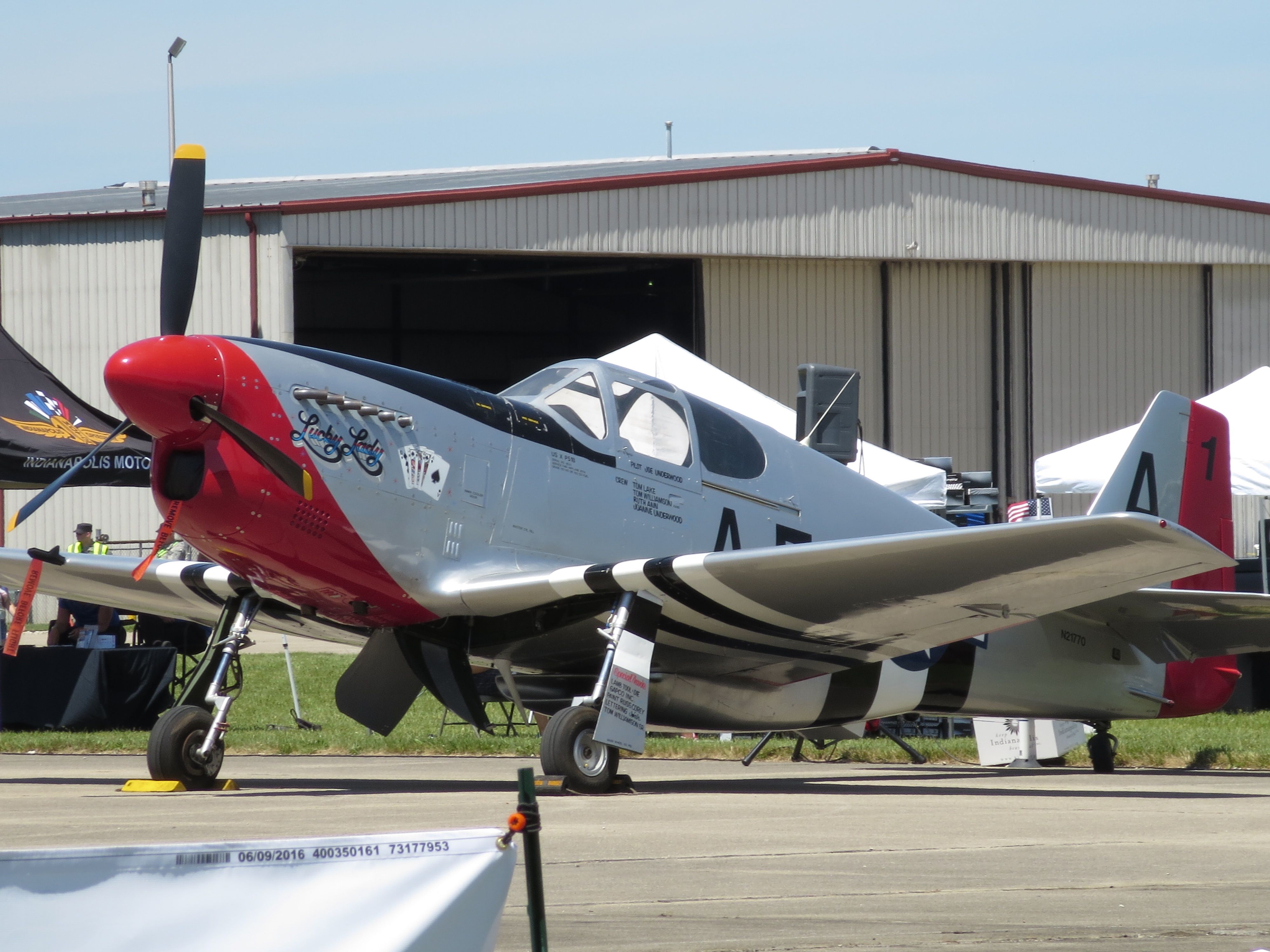 North American P-51 Mustang (N21770) - RARE 7/8ths reproduction P-51B with Ranger V-12