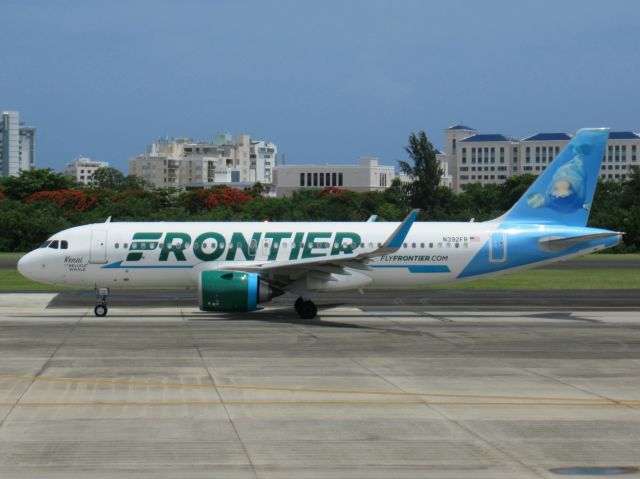 Airbus A320neo (N392FR)