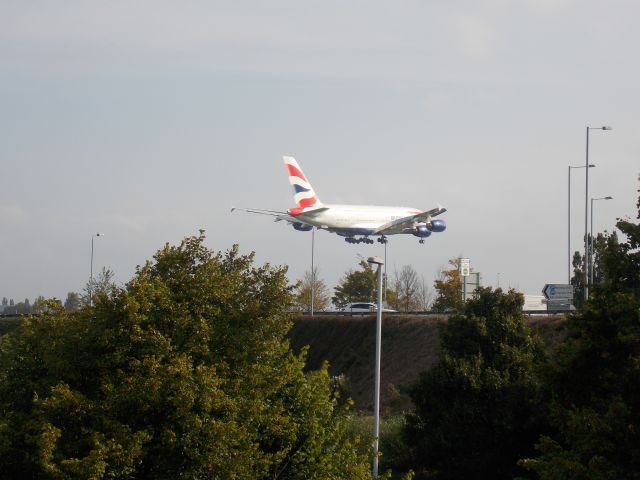 Airbus A380-800 (G-XLED)