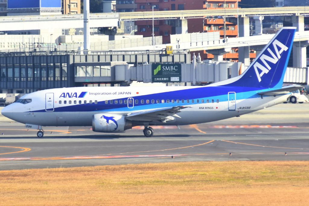 Boeing 737-500 (JA8596)