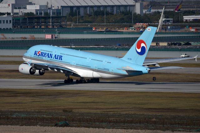 Airbus A380-800 (HL7611) - 10/28/2015 Take off from Incheon to Paris