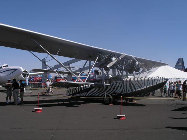 Sikorsky S-38 Replica (N28V) - OSA'S ARK Sikorski S-38B replica at Reno Air Races 2008.