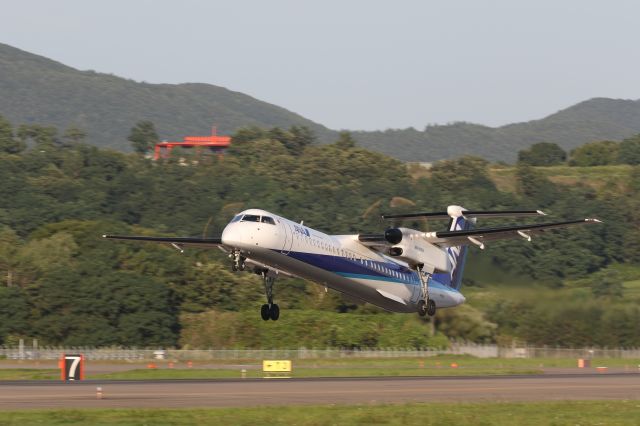 de Havilland Dash 8-400 (JA854A) - August 31st 2017:HKD-CTS.