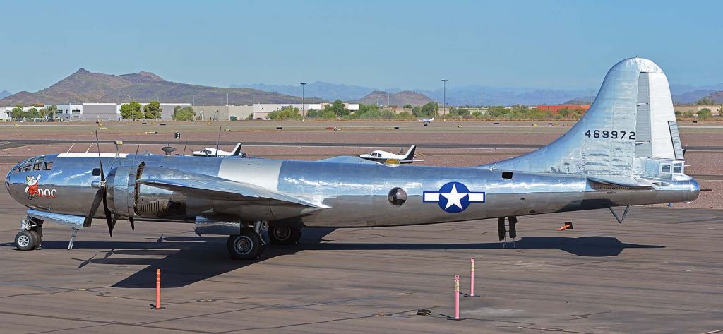 Boeing B-29 Superfortress (N69972) - Boeing B-29 Superfortress N69972 Doc at Phoenix Deer Valley Airport on September 17, 2019.