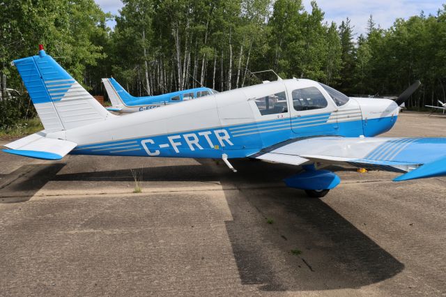 Piper Cherokee (C-FRTR) - C-FRTR Piper Cherokee  Archer 180 RVA à CSQ4 Aéroport de Casey QC. le 02-09-2023 à 11:24