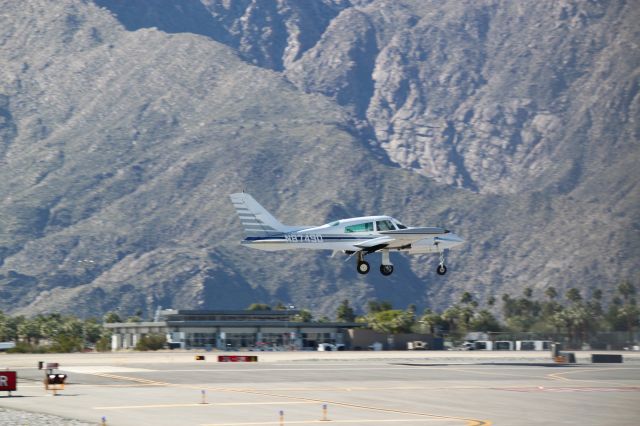 N87490 — - Just prior to landing on 31R at PSP